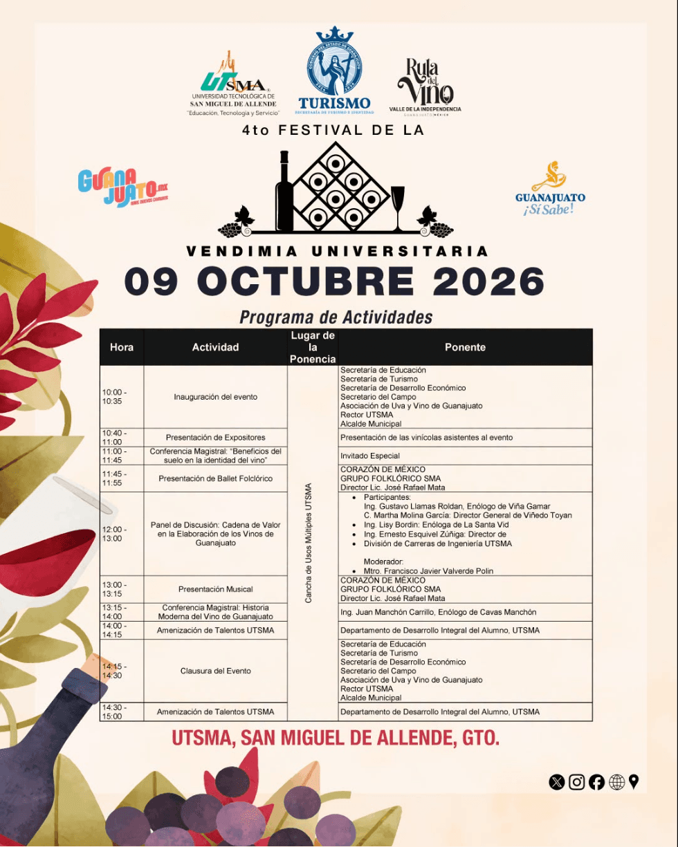 4to Festival de la Vendimia Universitaria