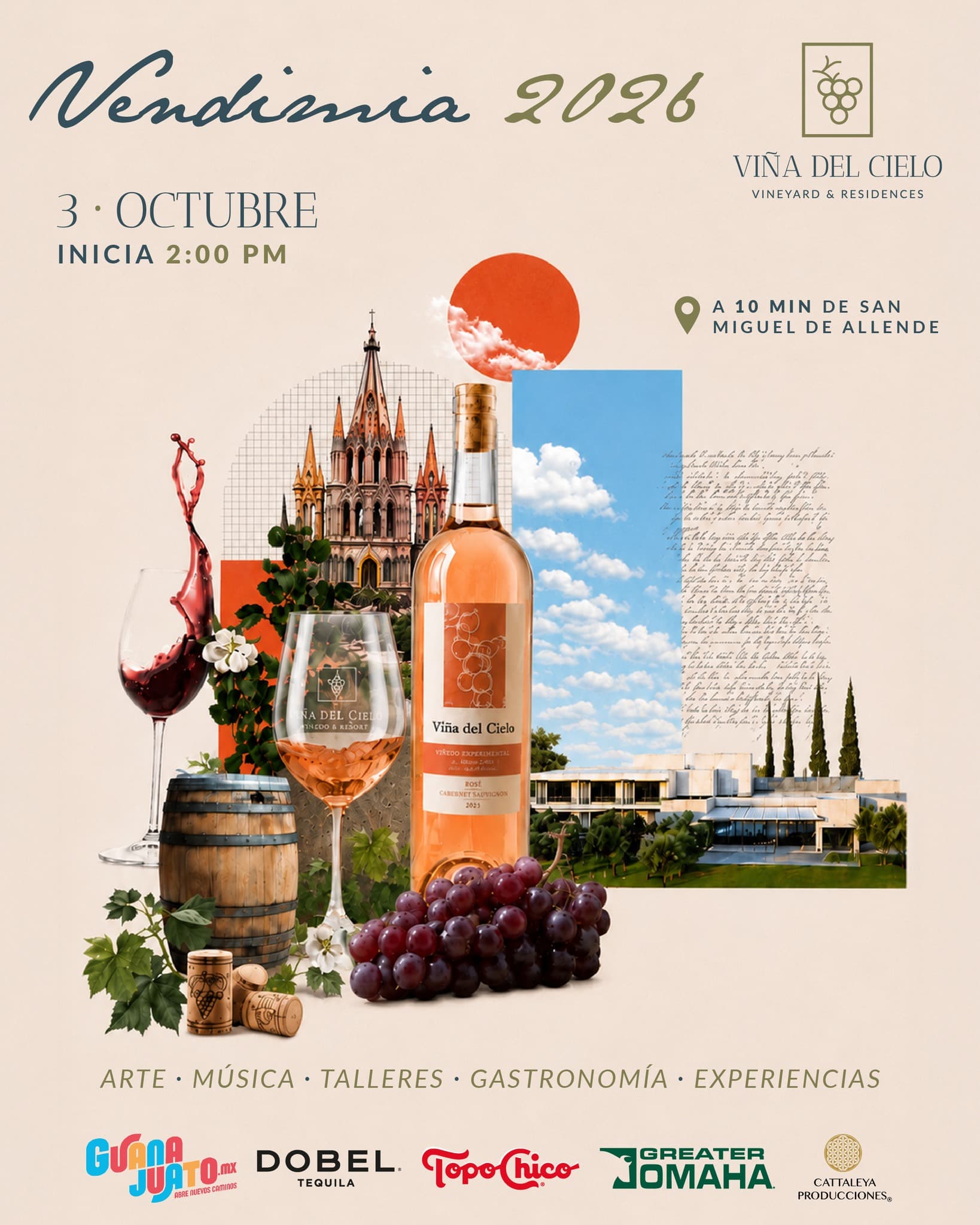 Viña del Cielo Vendimia 2026 (harvest festival)