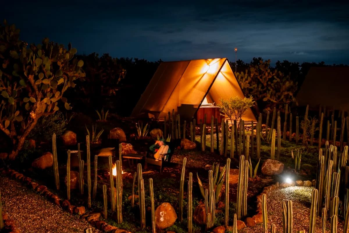 Hurón glamping